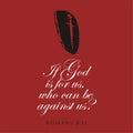 If God Is for Us - Romans 8:31 Wall Art
